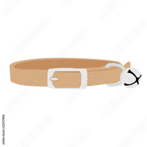 Pet collar vector