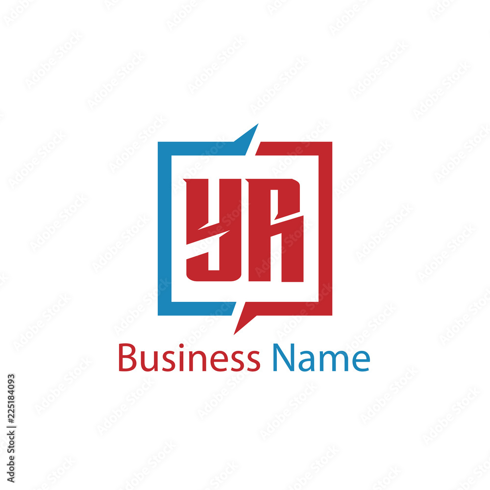 Initial Letter YR Logo Template Design Initial Letter YR Logo Template Design