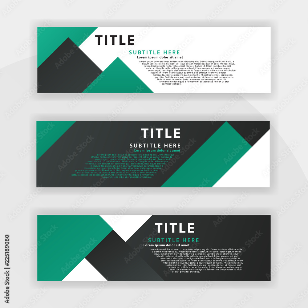 sixth Benner set is color dark green, suitable for professional companies. designed to be online like benner websites, advertisements and can be printed onto cards, flyers, brochures and others sixth Benner set is color dark green, suitable for professional companies. designed to be online like benner websites, advertisements and can be printed onto cards, flyers, brochures and others