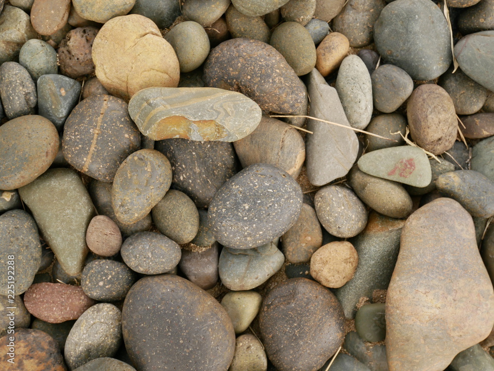 pebbles on the beach