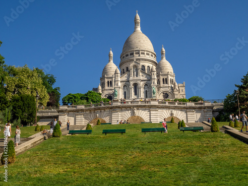Basilica of the Sacre Coeur, dedicated to the Sacred Heart of Jesus in Paris © Jeff Whyte