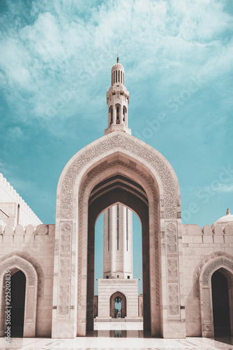 mosque in muscat, oman