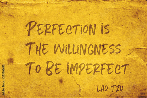 be imperfect Lao Tzu