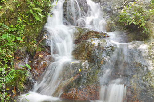Fototapeta Naklejka Na Ścianę i Meble -  Khlong Nam Lai waterfall in Klong Lan national park of Thailand