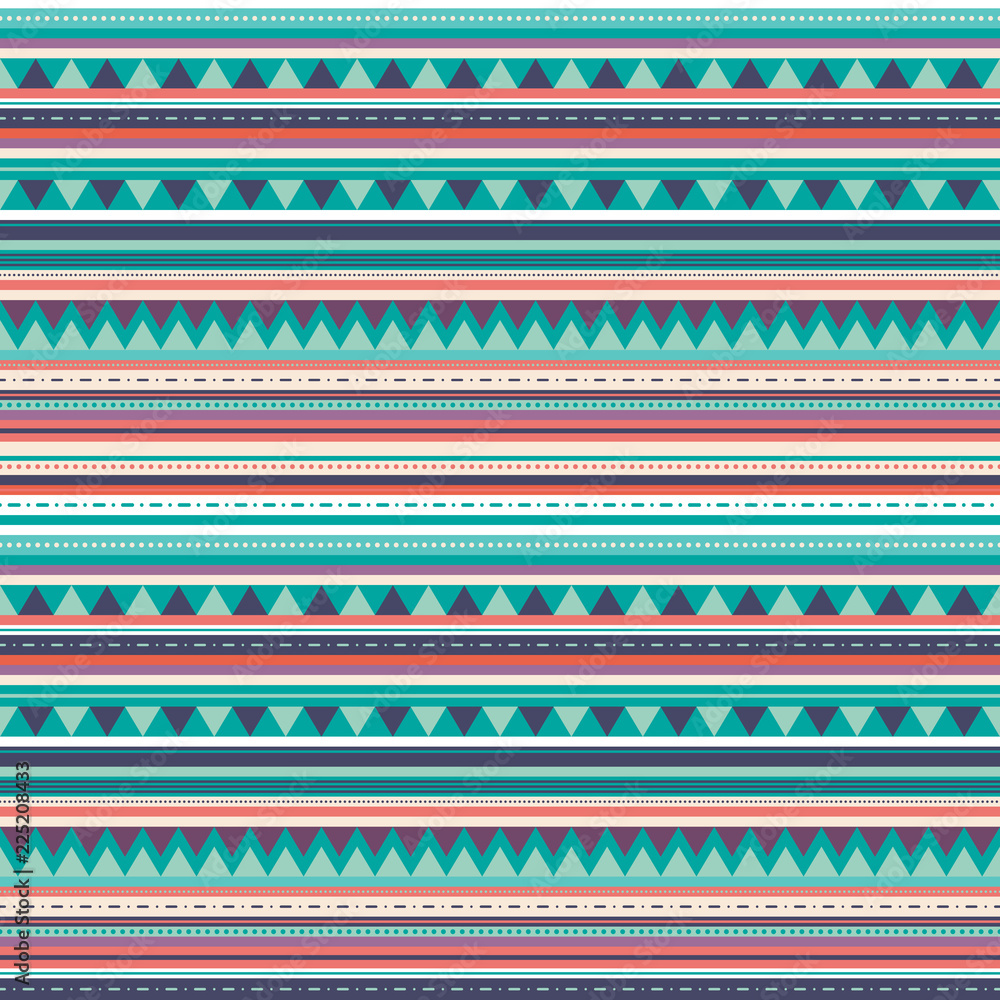 Exciting striped pastel ethnic pattern. Endless vector repeat in soft hues & varied rows. Design elements, basic shapes. Great for textiles, scrapbooking, cards, wallpaper, home decor, gift paper etc. Exciting striped pastel ethnic pattern. Endless vector repeat in soft hues & varied rows. Design elements, basic shapes. Great for textiles, scrapbooking, cards, wallpaper, home decor, gift paper etc.