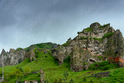 Armenia. Khndzoresk. Rock city.