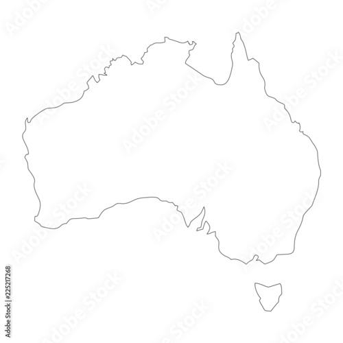 Map of Australua