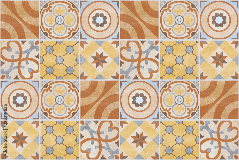  patchwork pattern tile background - tiled design