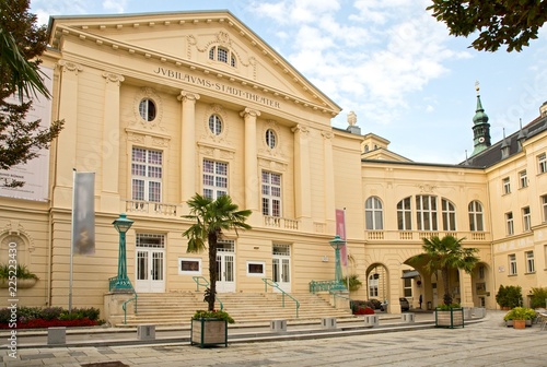 Austria, Baden near Vienna (Baden Bei Wien), municipal theatre, © Rita Kapitulski