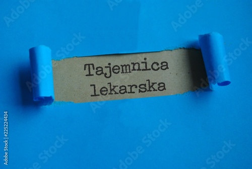 Obraz na płótnie Tajemnica lekarska w salonie