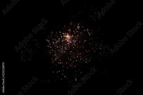 Wallpaper Mural New Year Fireworks. Slovakia Torontodigital.ca