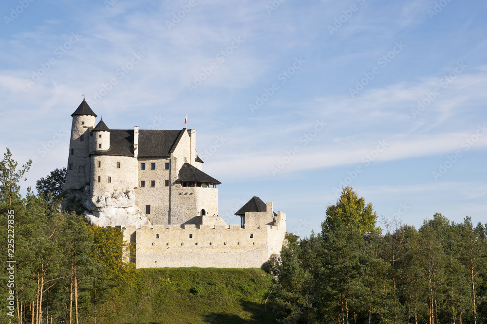Średniowieczny zamek Bobolice, Polska