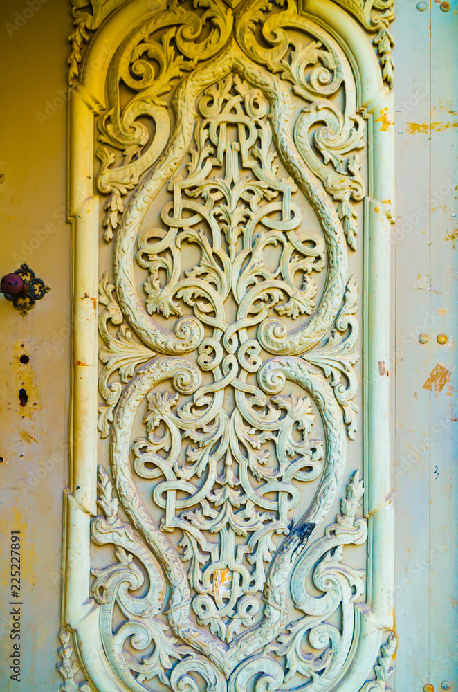 Old Door in Świdnica, Lower Silesia, Poland