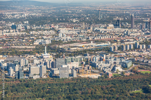 Frankfurt am Main - Bürostadt - aerial view 