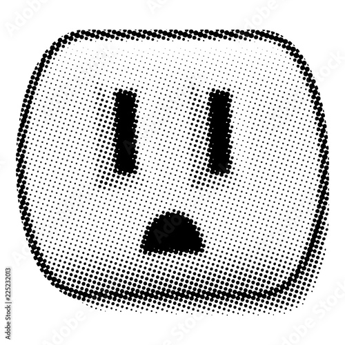 Outlet Shaped Halftone