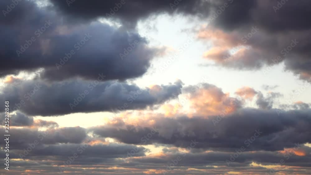 clouds moving horizontally as sunset clouds moving horizontally as sunset