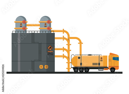 Petroleum refinery machinery