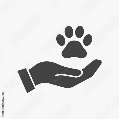 Pet care vector icon