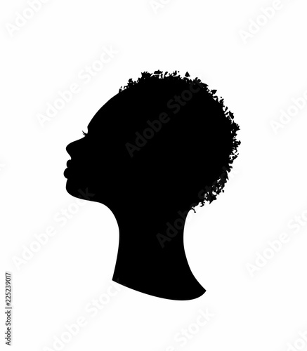 profile of an African woman
