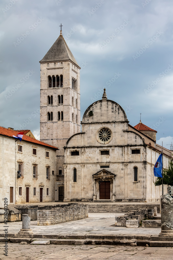 Church of St. Mary in Zadar, Croatia, a Benedictine monastery founded in 1066.