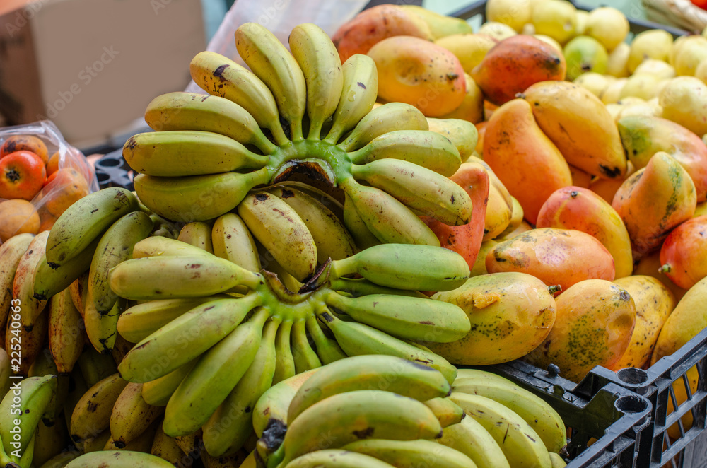 Mango and banana Mango and banana
