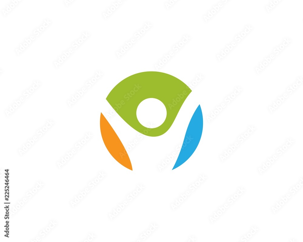 Healthy Life Logo template