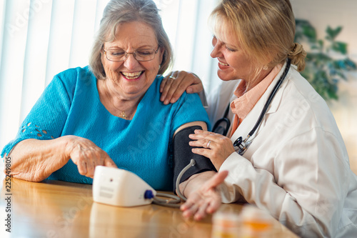 Senior Adult Woman Learning...