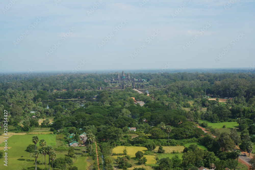 Fototapeta premium Sky photography at Angkor Wat