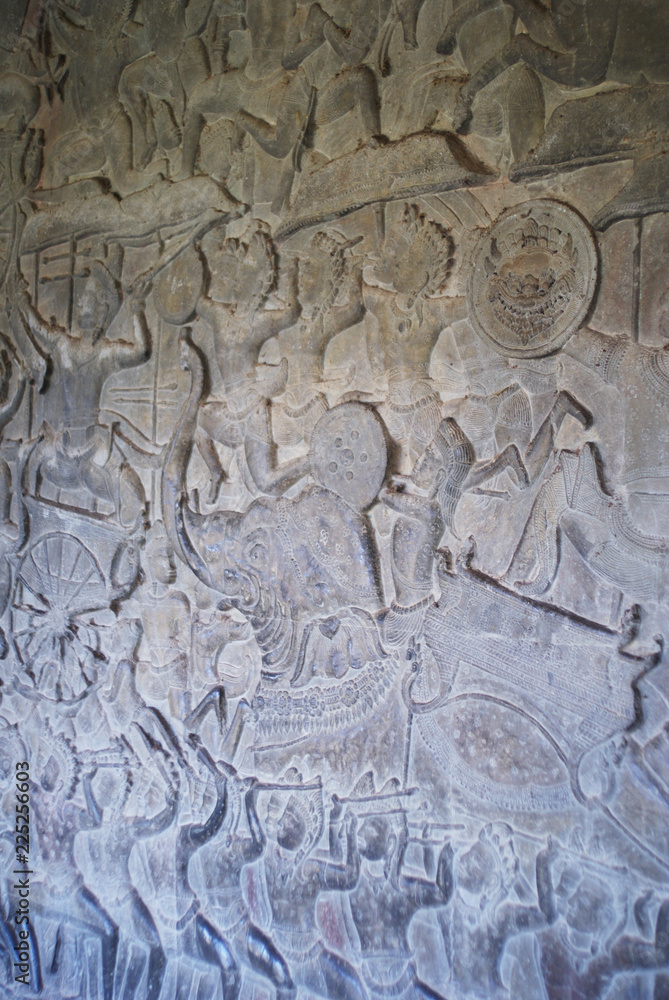 Relief of Angkor Wat