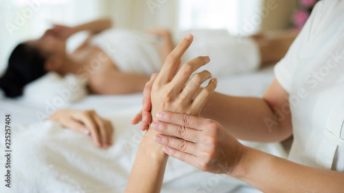 hand massage body care and spa treatments at beauty spa salon