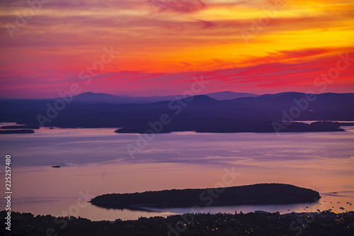 Sunrise over Cadillac Mountain in Acadia National Park © Andrew S.