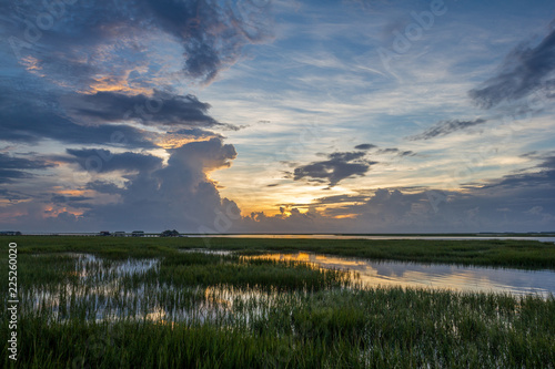 South Carolina Estuary Sunrise photo