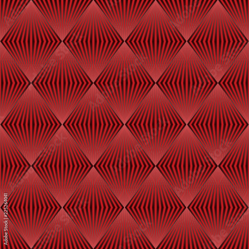 Stylish geometric background. Seamless pattern.Vector. スタイリッシュ幾何学パターン © tabosan