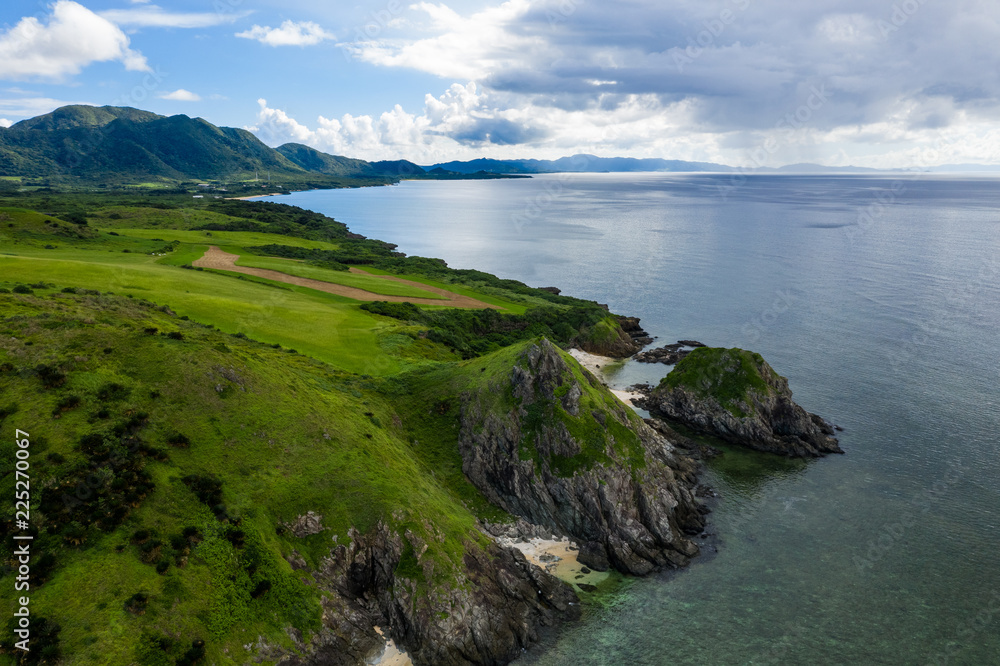Cape Hirakubozaki in Ishigaki island