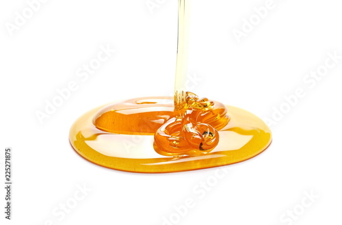 Honey isolated on white background