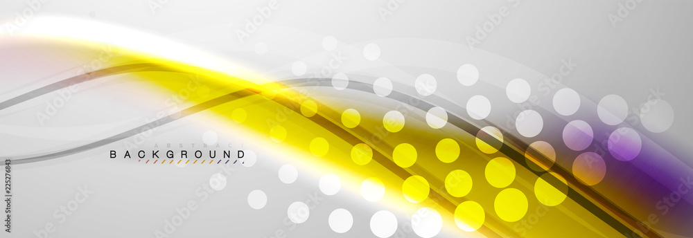 Smooth flowing wave motion concept background Smooth flowing wave motion concept background