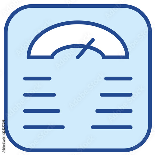 Waage, Gesundheit Vector Icon Illustration