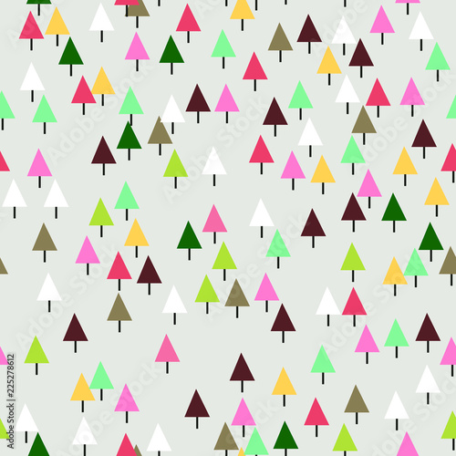 Winter seamless pattern background vector illustration