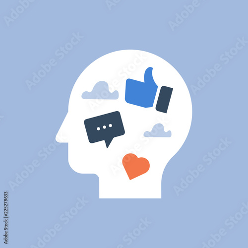 Social media addiction and other related issues, personal data, content consumption