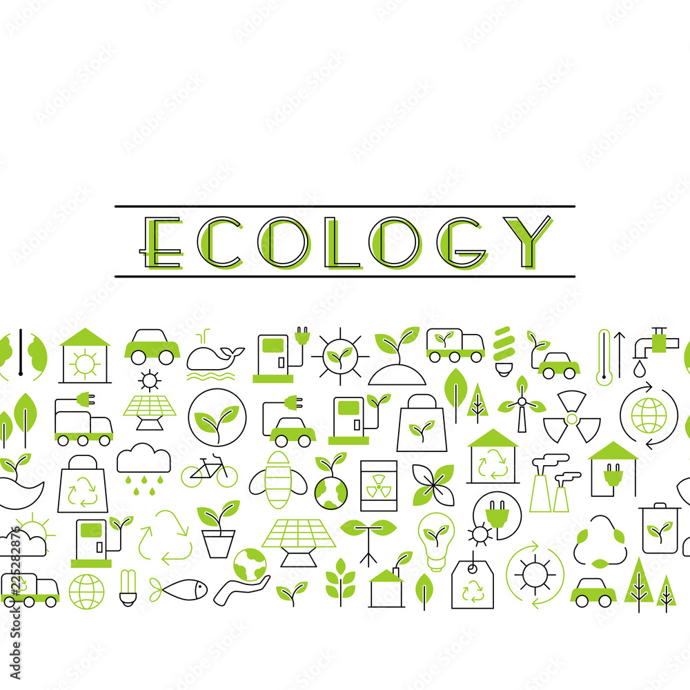 Recycling ecological concept Recycling ecological concept