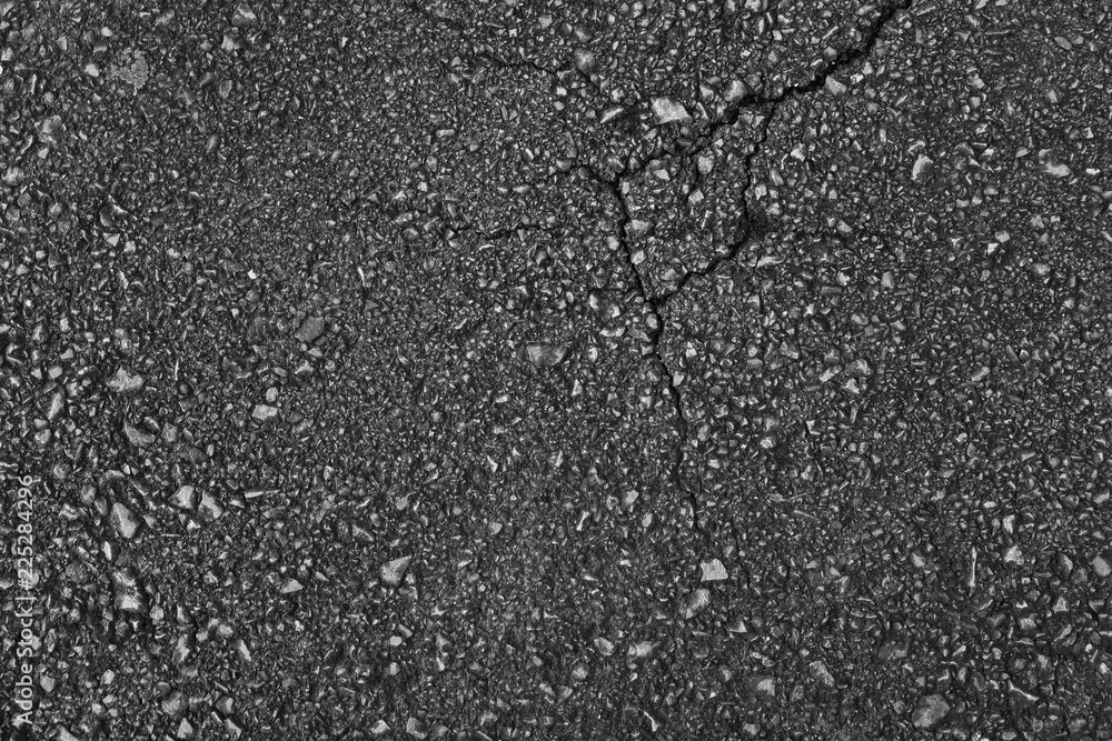 Fototapeta premium Crack asphalt texture background