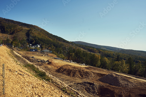 road in mountains