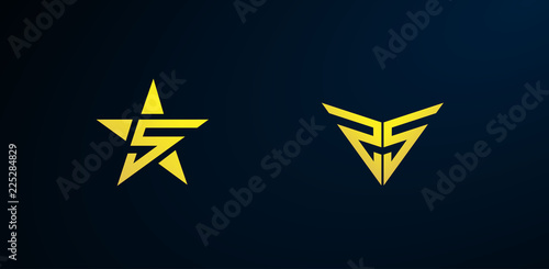 S star logo icon