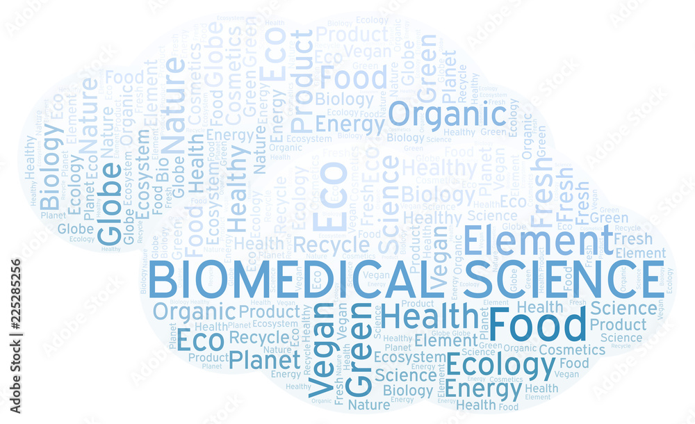 Biomedical Science word cloud. Biomedical Science word cloud.