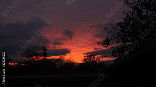 fire in the sky