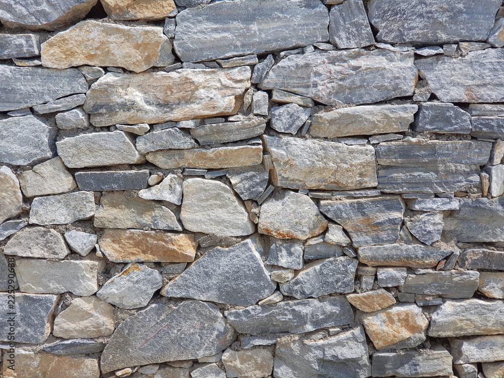 Fototapeta premium Granite Wall Full Frame Image