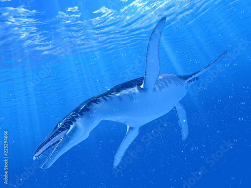 3d rendered illustration of a Liopleurodon