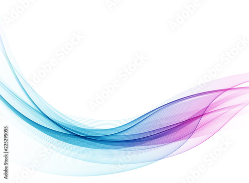 Abstract colorful vector background, color wave for design brochure, website, flyer.