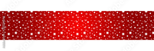 Christmas seamless pattern, Christmas Banner