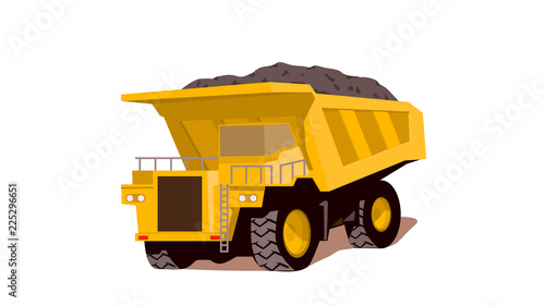 over time on site worker work exavator sillhouette sunset vector illustration 